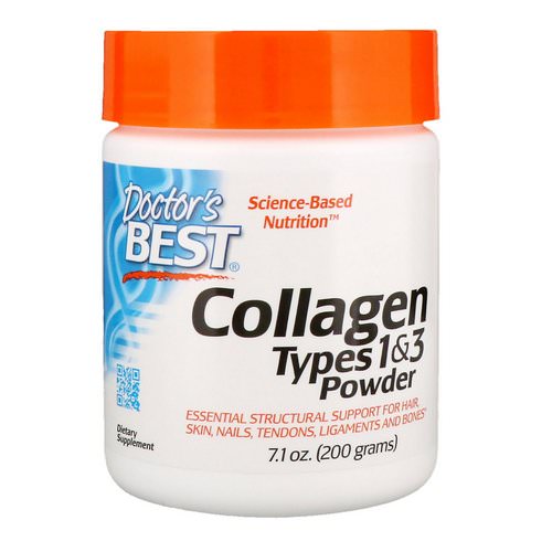 Doctor's Best, Collagen, Types 1 & 3 Powder, 7.1 oz (200 g) Review