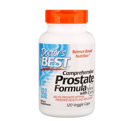 Doctor's Best, Comprehensive Prostate Formula, 120 Veggie Caps Review