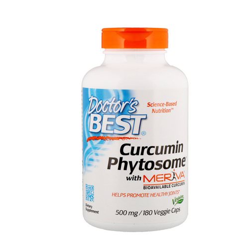 Doctor's Best, Curcumin Phytosome with Meriva, 500 mg, 180 Veggie Caps Review