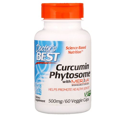 Doctor's Best, Curcumin Phytosome with Meriva, 500 mg, 60 Veggie Caps Review