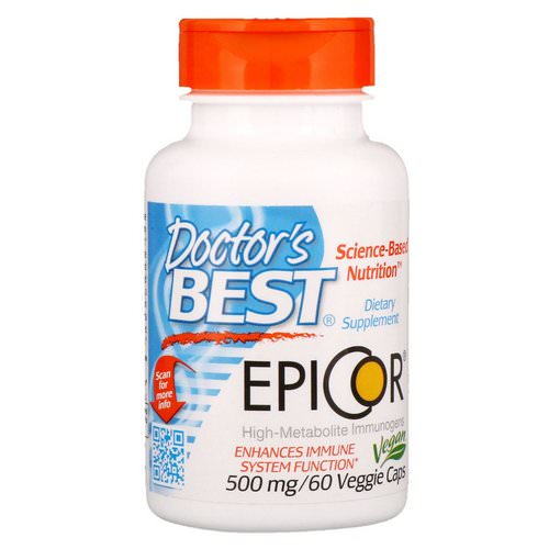 Doctor's Best, Epicor, 500 mg, 60 Veggie Caps Review