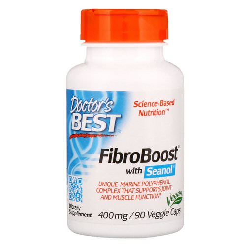 Doctor's Best, FibroBoost with Seanol, 400 mg, 90 Veggie Caps Review