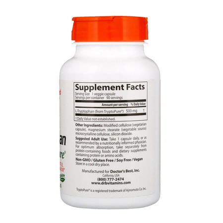 Condition Specific Formulas, L-Tryptophan, Sleep, Supplements