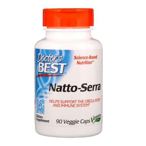 Doctor's Best, Natto-Serra, 90 Veggie Caps Review