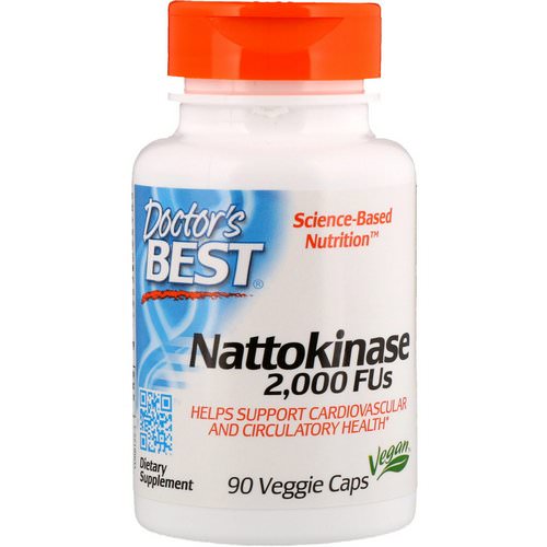 Doctor's Best, Nattokinase, 2,000 FUs, 90 Veggie Caps Review