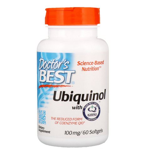 Doctor's Best, Ubiquinol with Kaneka, 100 mg, 60 Softgels Review
