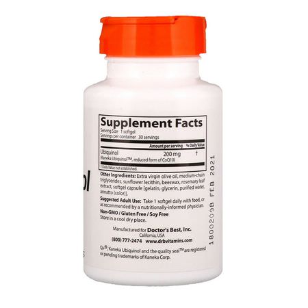 CoQ10, Ubiquinol, Antioxidants, Supplements
