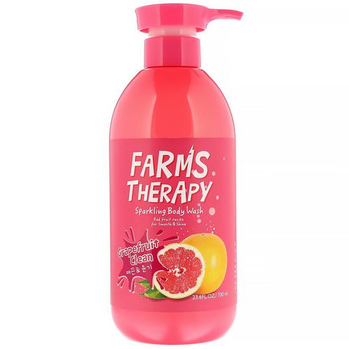 Doori Cosmetics, Farms Therapy, Sparkling Body Wash, Grapefruit Clean, 23.6 fl oz (700 ml) Review