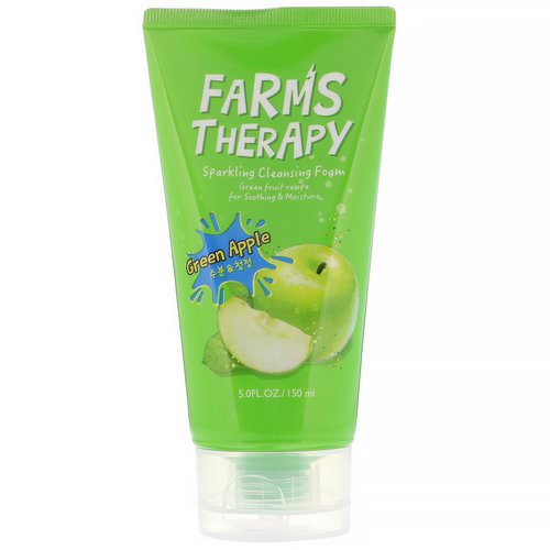 Doori Cosmetics, Farms Therapy, Sparkling Cleansing Foam, Green Apple, 5.0 fl oz (150 ml) Review
