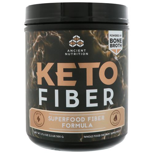 Dr. Axe / Ancient Nutrition, Keto Fiber, Superfood Fiber Formula, 1.1 lbs (500 g) Review