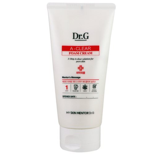 Dr. G, A-Clear, Foam Cream, 5.07 fl oz (150 ml) Review