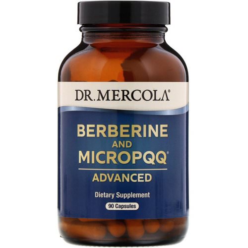 Dr. Mercola, Berberine with MicroPPQ Advanced, 90 Capsules Review