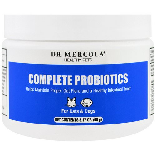 Dr. Mercola, Complete Probiotics, For Cats & Dogs, 3.17 oz (90 g) Review