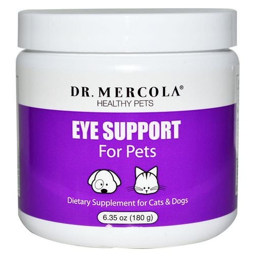 Dr. Mercola, Eye Support For Pets, 6.35 oz (180 g) Review