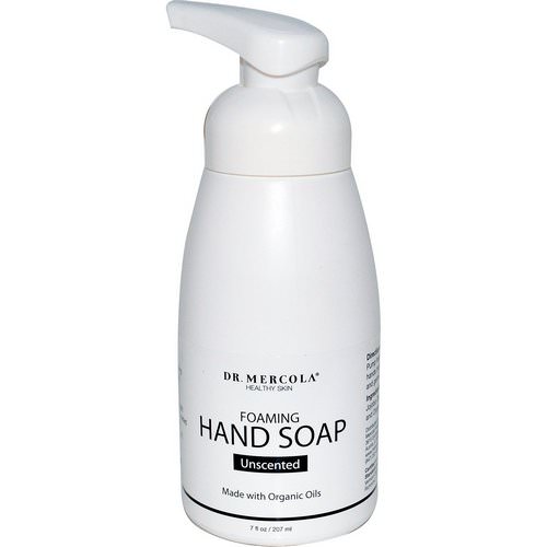 Dr. Mercola, Foaming Hand Soap, Unscented, 7 fl oz (207 ml) Review