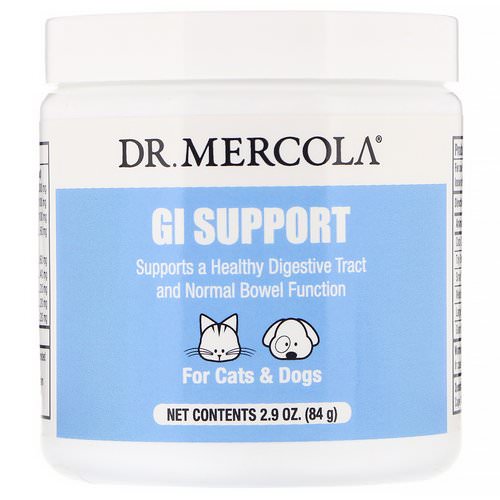 Dr. Mercola, GI Support, For Cats & Dogs, 2.9 oz (84 g) Review