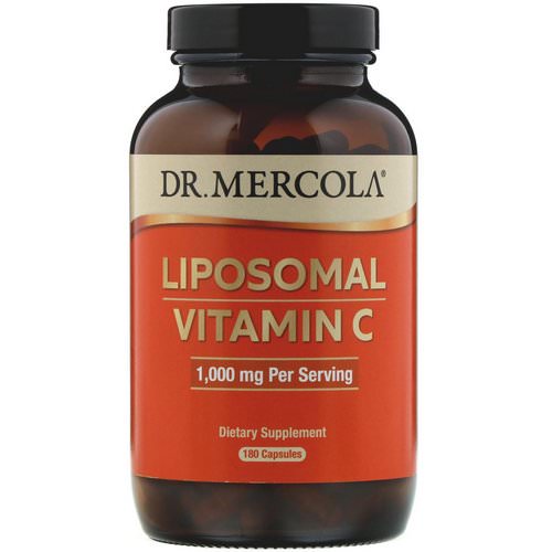 Dr. Mercola, Liposomal Vitamin C, 1,000 mg, 180 Capsules Review