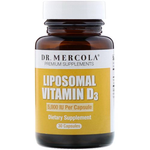 Dr. Mercola, Liposomal Vitamin D3, 5,000 IU, 30 Capsules Review