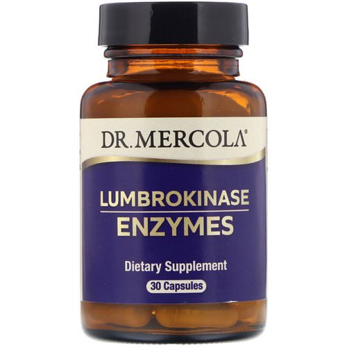 Dr. Mercola, Lumbrokinase Enzymes, 30 Capsules Review
