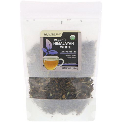 Dr. Mercola, Organic Himalayan White, Loose Leaf Tea, 4 oz (113.4 g) Review