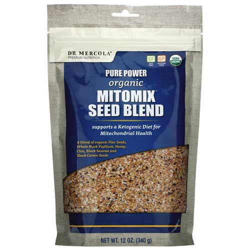 Dr. Mercola, Organic Mitomix Seed Blend, 12 oz (340 g) Review
