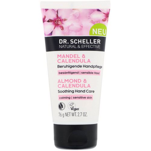 Dr. Scheller, Almond & Calendula Soothing Hand Care, 2.7 oz (76 g) Review