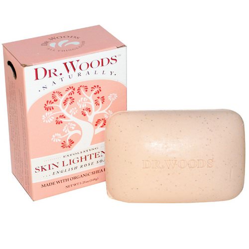 Dr. Woods, English Rose Soap, Skin Lightening, 5.25 oz (149 g) Review