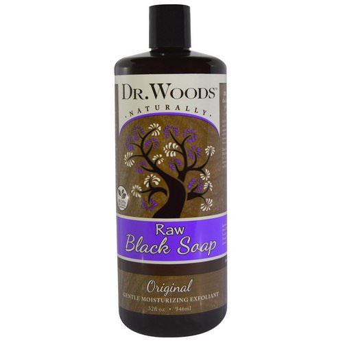 Dr. Woods, Raw Black Soap, Original, 32 fl oz (946 ml) Review