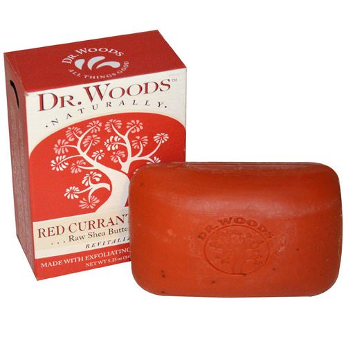 Dr. Woods, Raw Shea Butter Soap, Red Currant Clove, 5.25 oz (149 g) Review