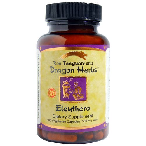 Dragon Herbs, Eleuthero, 500 mg, 100 Veggie Caps Review