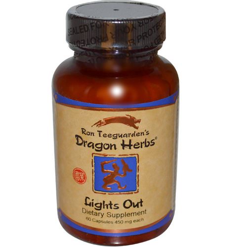Dragon Herbs, Lights Out, 450 mg, 60 Capsules Review