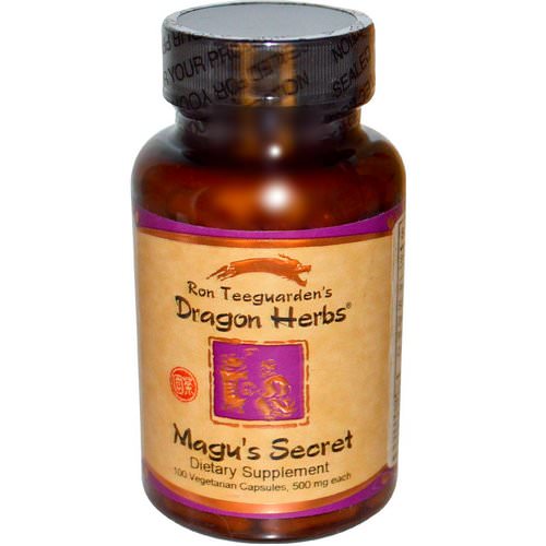 Dragon Herbs, Magu's Secret, 500 mg, 100 Veggie Caps Review