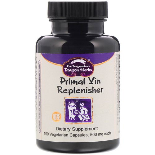 Dragon Herbs, Primal Yin Replenisher, 500 mg, 100 Vegetarian Capsules Review