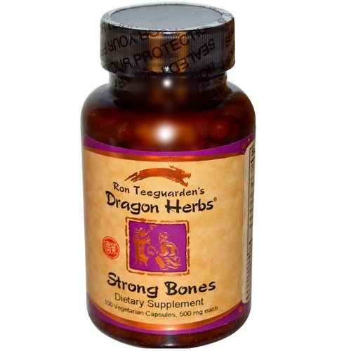 Dragon Herbs, Strong Bones, 500 mg, 100 Veggie Caps Review