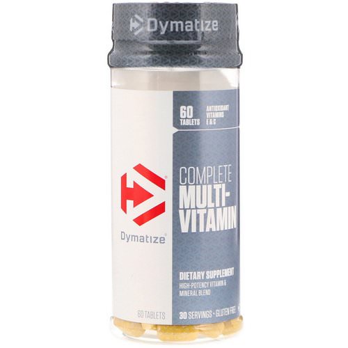 Dymatize Nutrition, Complete Multi-Vitamin, 60 Tablets Review