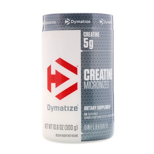 Dymatize Nutrition, Creatine Micronized, Unflavored, 10.6 oz (300 g) Review
