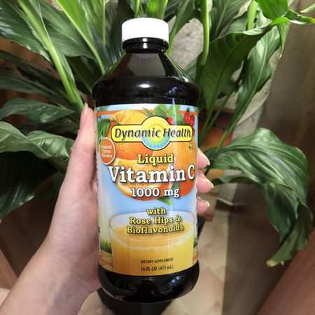 Liquid Vitamin C, Natural Citrus Flavors