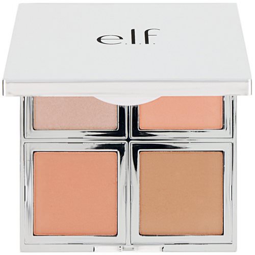 E.L.F, Beautifully Bare, Natural Glow Face Palette, Fresh & Flawless, 0.56 oz (16 g) Review