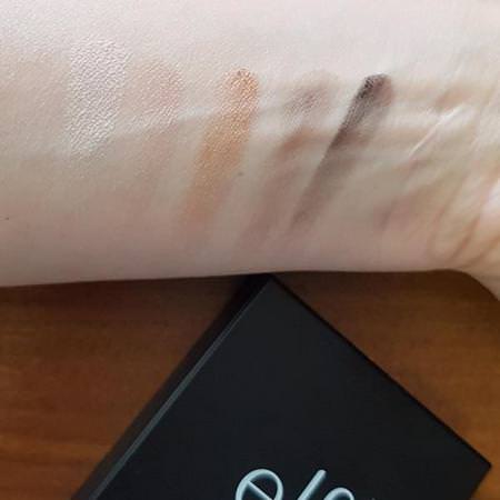 E.L.F, Clay Eyeshadow Palette, Saturday Sunsets, 0.26 oz (7.5 g ) Review