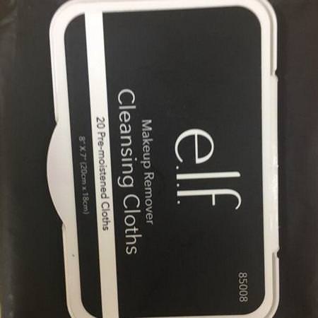 E.L.F, Makeup Remover Cleansing Cloths, 20 Pre-Moistened Cloths Review