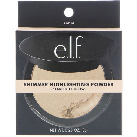 white highlighting powder makeup