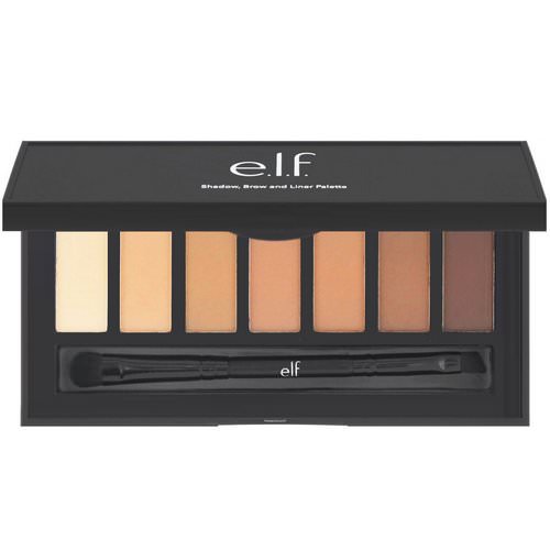 E.L.F, Endless Eyes, Shadow, Brow & Liner Palette, 0.24 oz (7 g) Review