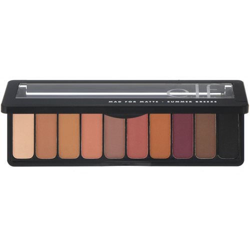 E.L.F, Mad for Matte Eyeshadow Palette, Summer Breeze, 0.49 oz (14 g) Review
