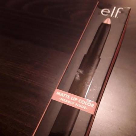 E.L.F, Matte Lip Color, Nearly Nude, 0.05 oz (1.4 g) Review