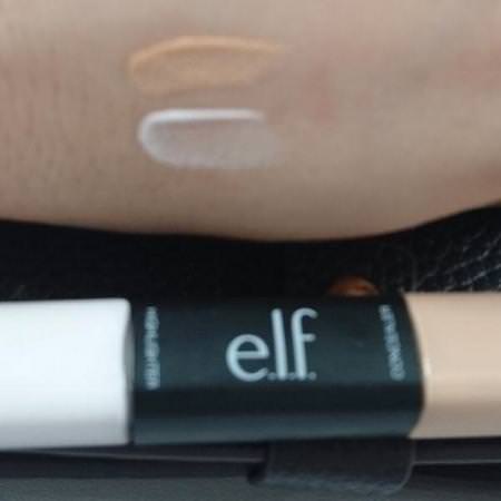 E.L.F, Under Eye Concealer & Highlighter, Glow/Light, 0.17 oz (5 g)/0.17 oz (5 g) Review