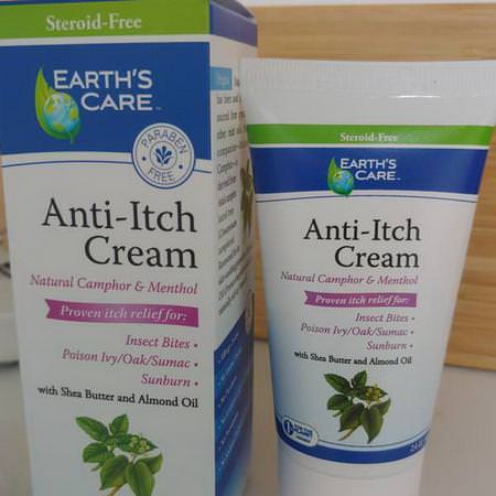 Anti-Itch Cream, with Shea Butter and Almond Oil