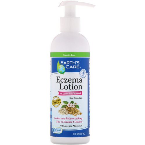 Earth's Care, Eczema Lotion, 2% Colloidal Oatmeal, 8 fl oz (237 ml) Review