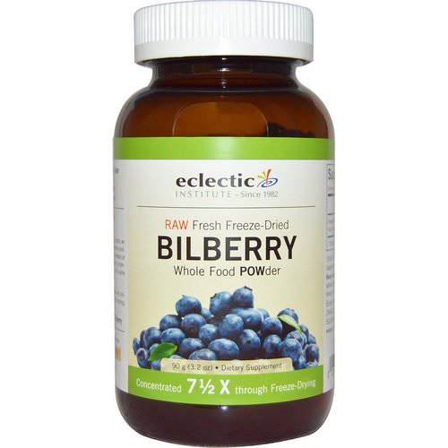 Eclectic Institute, Bilberry, Whole Food POWder, 3.2 oz (90 g) Review