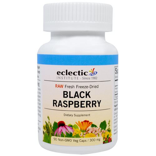 Eclectic Institute, Black Raspberry, 300 mg, 90 Veggie Caps Review
