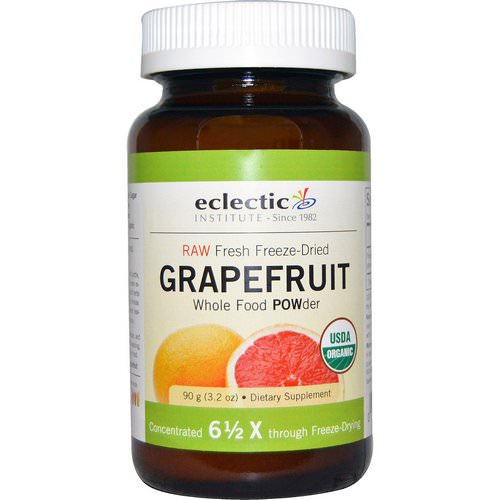 Eclectic Institute, Grapefruit POWder, Raw, 3.2 oz (90 g) Review